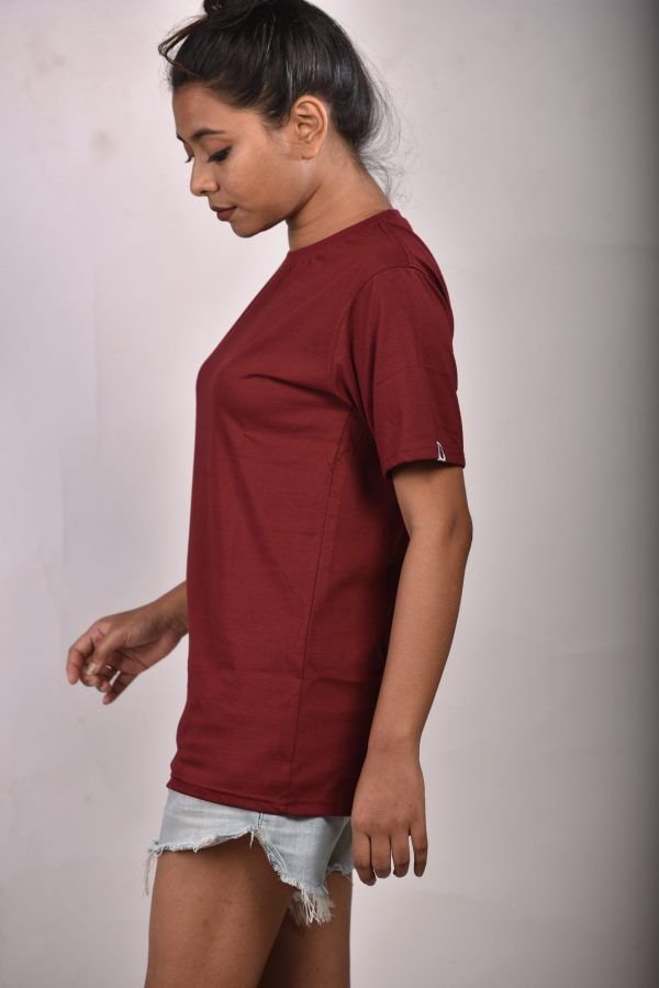 Solid Half Sleeves- Unisex T-Shirt - Image 3