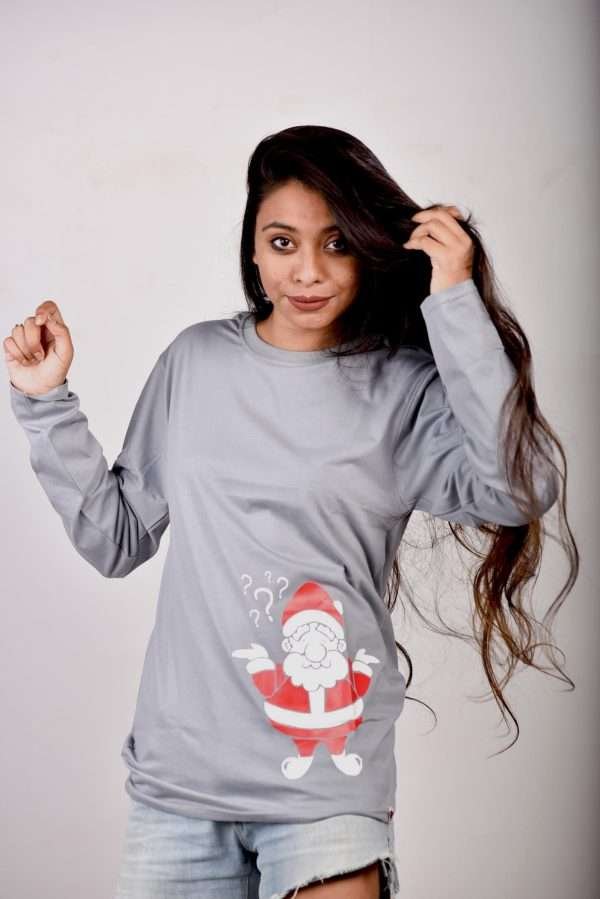 Clueless Santa- Unisex T-Shirt - Image 2