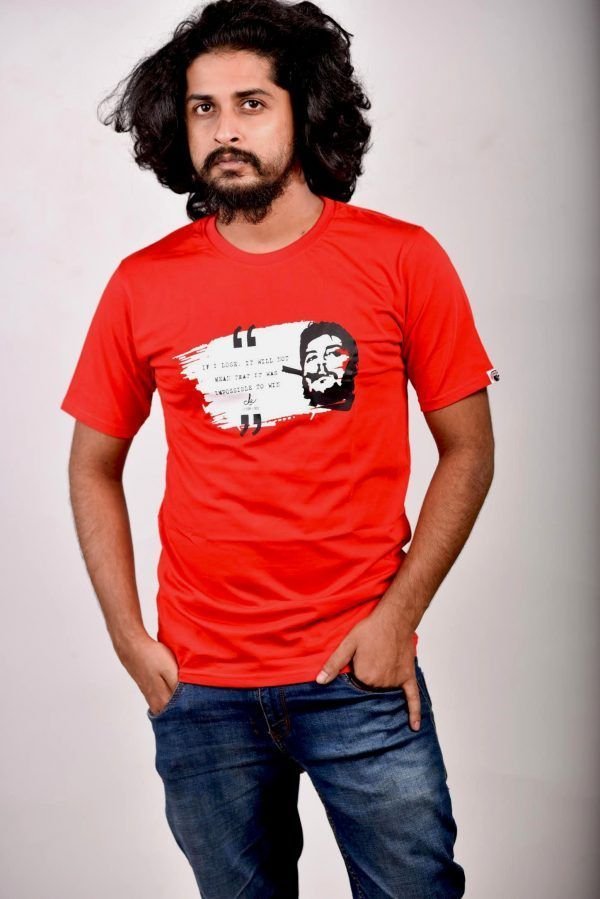 Che Guevara Motivational Quote- Unisex T-Shirt - Image 2