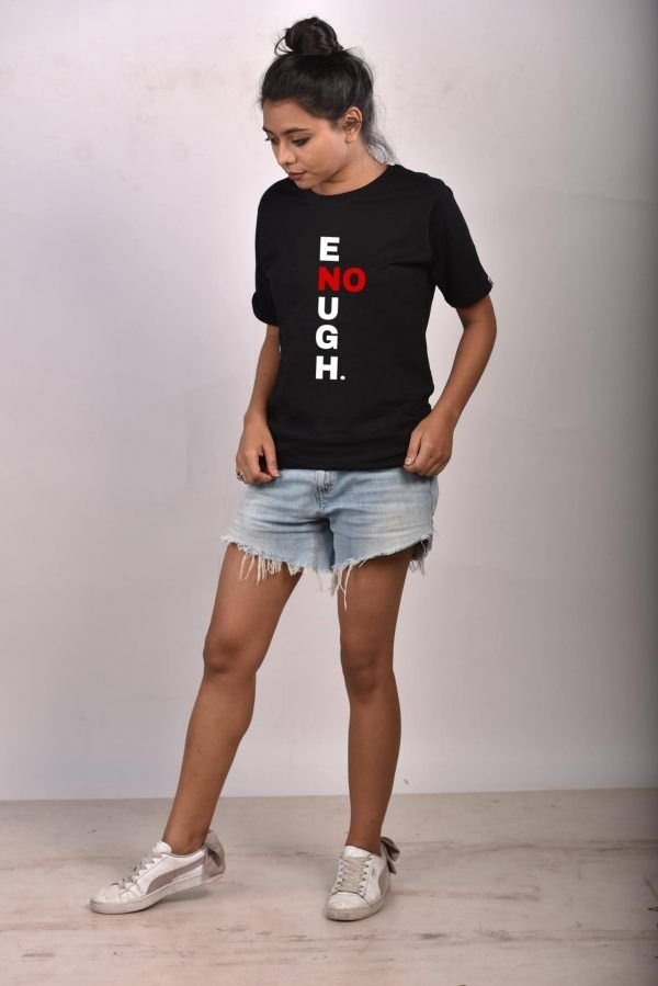 ENOUGH - Unisex T-Shirt - Image 3