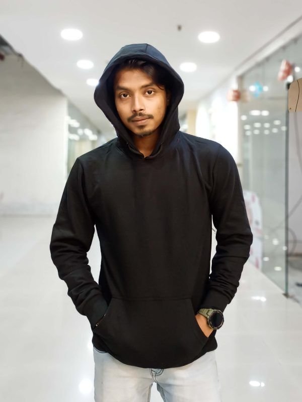 SOLID BLACK Hoodie