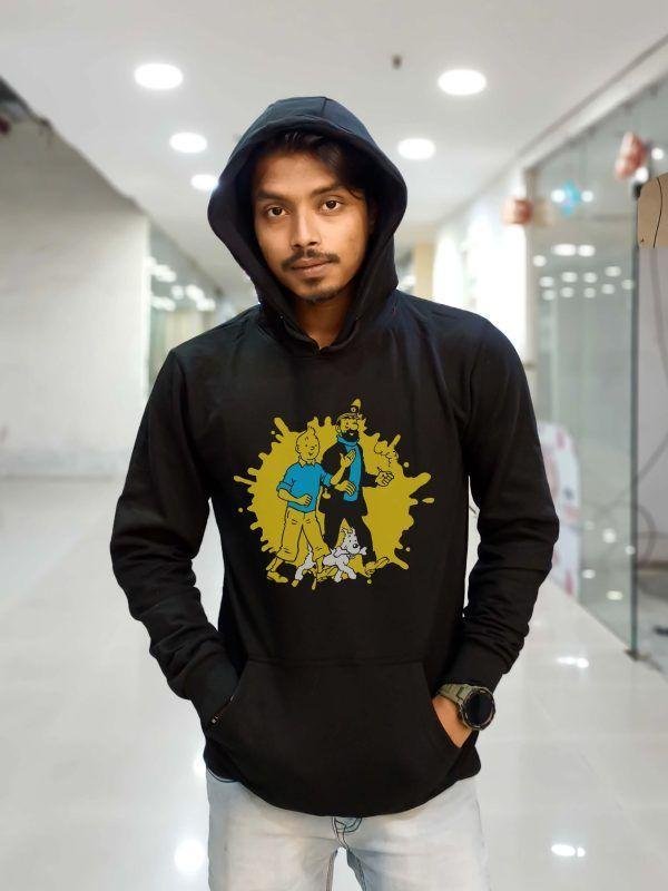 TINTIN Hoodie- Black