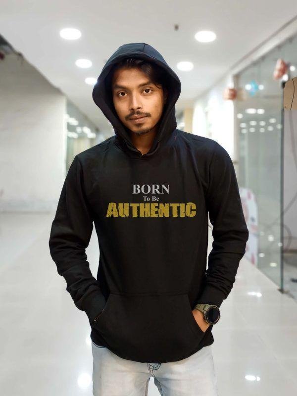 AUTHENTIC Hoodie- Black