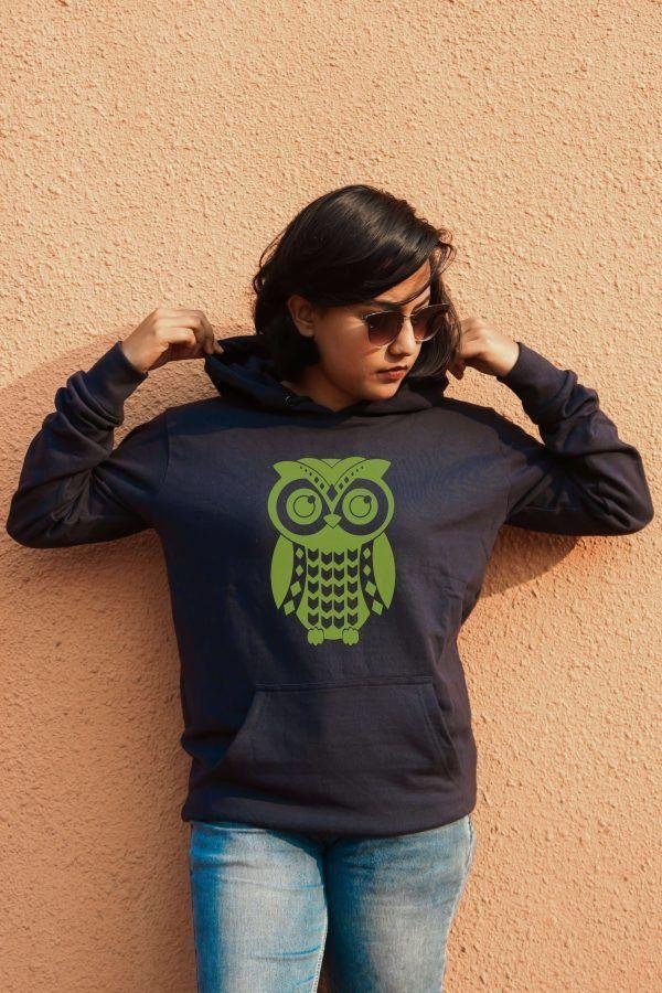 PYACHA (THE OWL) Hoodie- Black