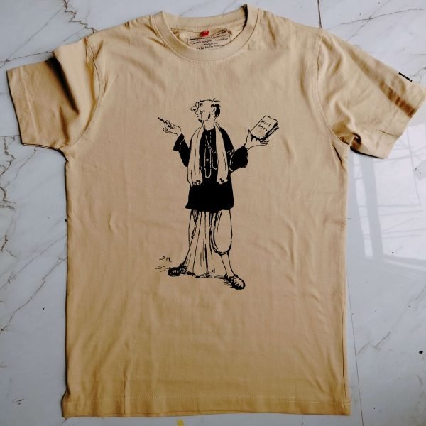 Notebook- Graphic T-Shirt- Beige