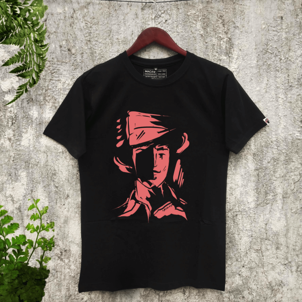 Singh Portrait- Graphic T-Shirt- Black