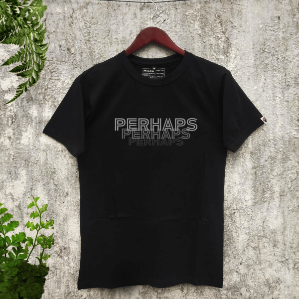 PERHAPS... Graphic T-Shirt- Black